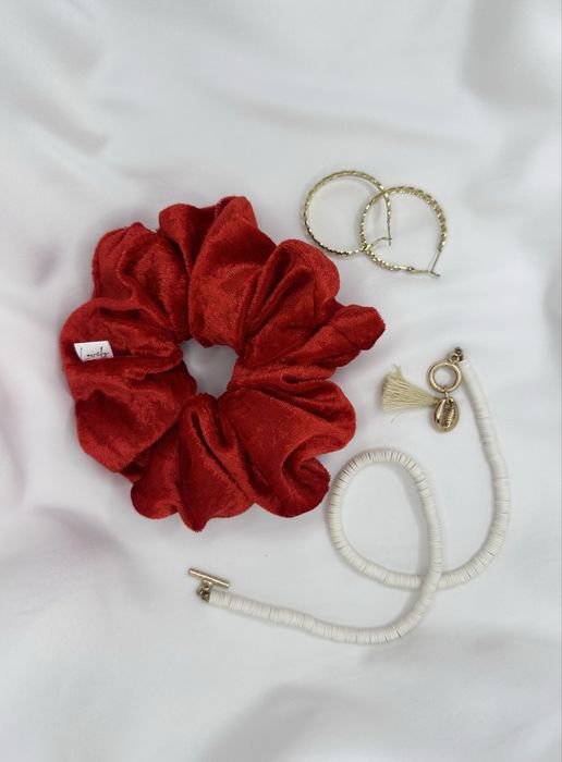 Gumki do włosów Scrunchies - Lovely - Handmade