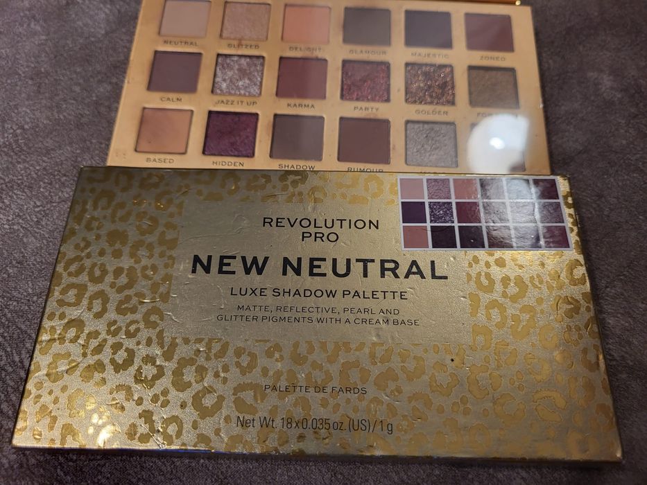 Revolution PRO New Neutral Paleta cieni do powiek