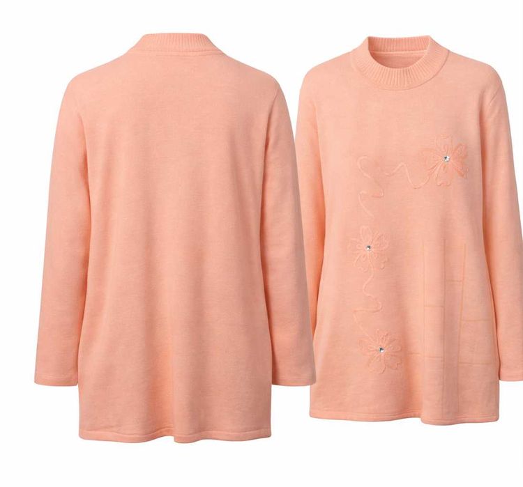 Джемпер женский персиковый из ангоры (новый)