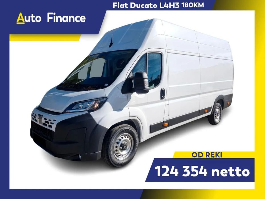 Fiat Ducato L4H3 180KM AT8  Od Ręki | Movano | Boxer | Jumper | ProAce Max