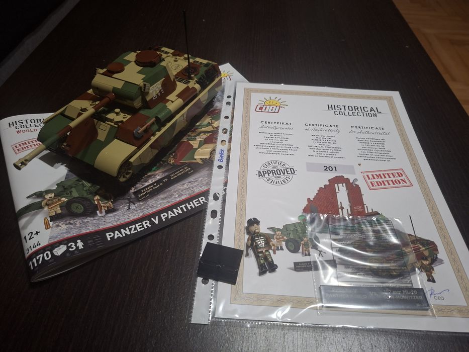Pantera Cobi limited 3144 bez budynku, haubicy, sowieckich figurek