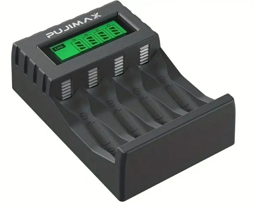 Зарядное устройство Pujimax для аккумуляторов АА и ААА (Ni-MH) с LCD