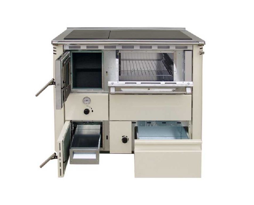 Kuchnia z funkcją c.o. Senko C-25 antracyt prawa