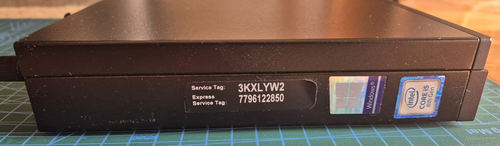 Komputer Dell Optiplex 3060 Micro i5-8500T 8GB 256SSD Windows 11