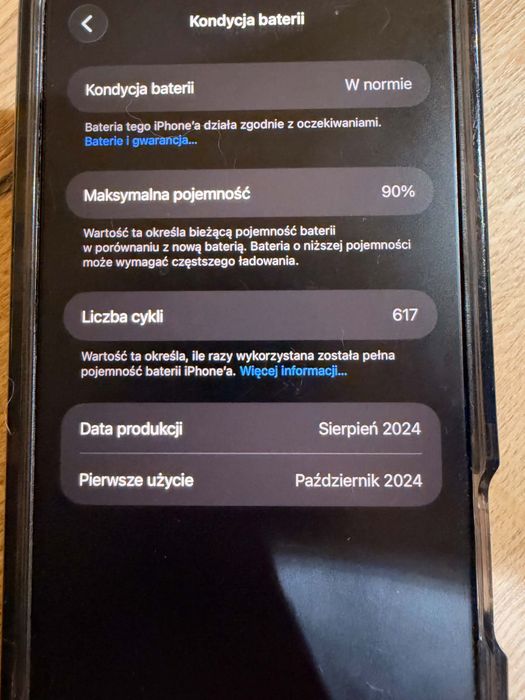Iphone 16 pro max 256gb stan idealny