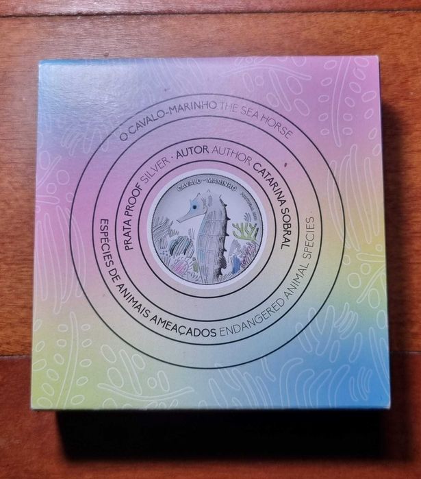 Moeda O Cavalo-Marinho (Prata Proof)