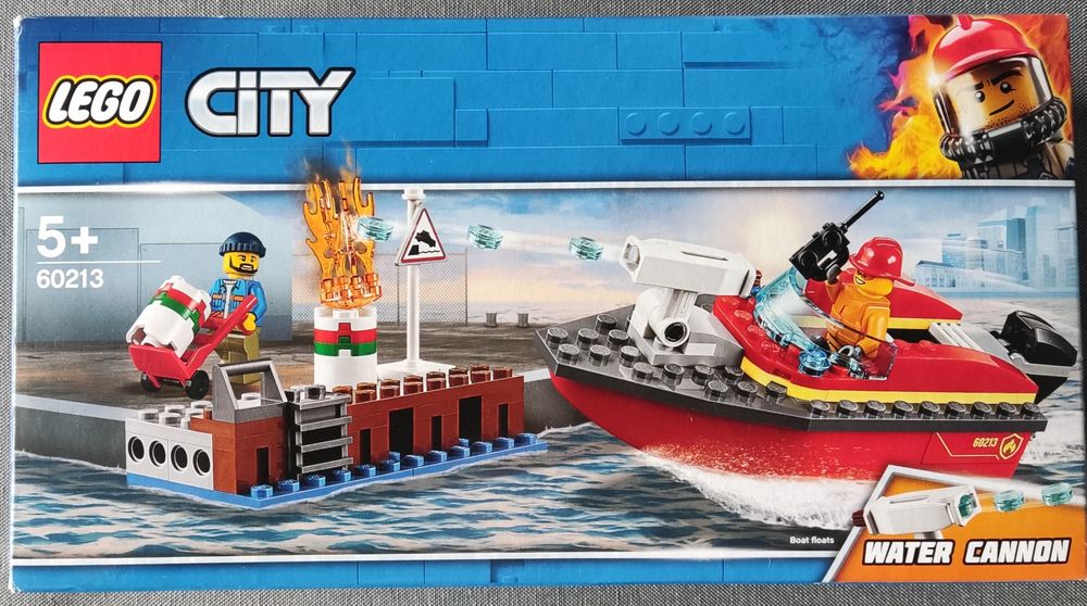 LEGO City 60213 Pożar w dokach