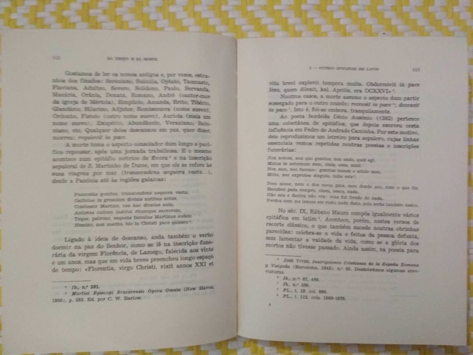 Introdução histórica à vidência do tempo e da morte II