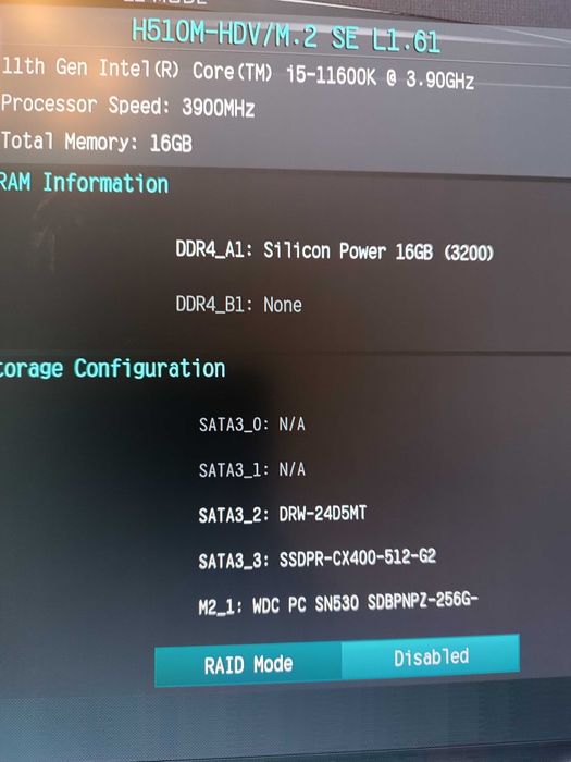 PC Gaming I5  GTX1650 16GB Ram