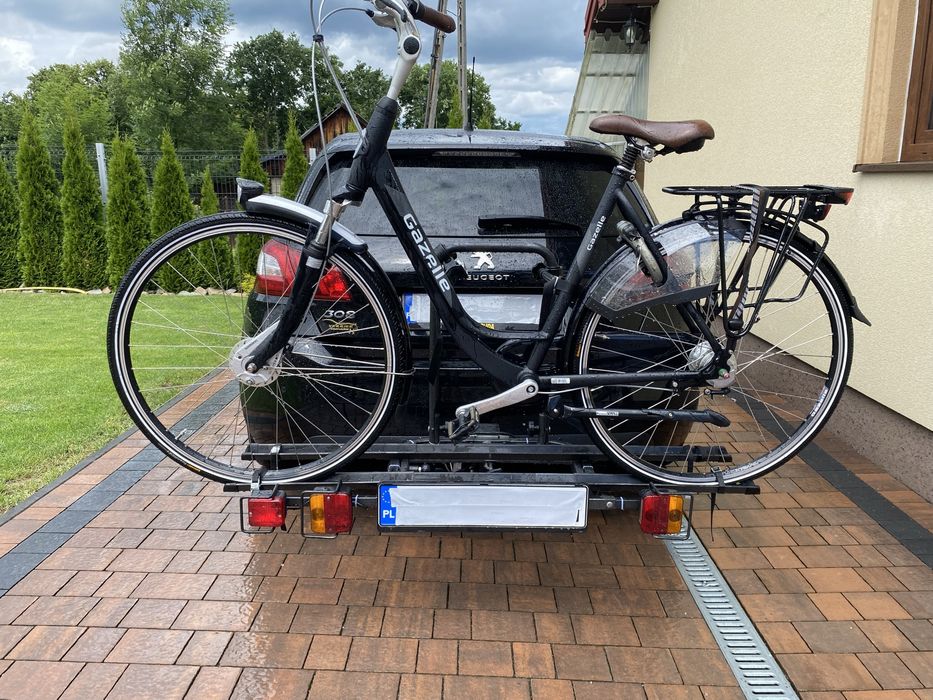 Uchwyt rowerowy - hak (dwa rowery)