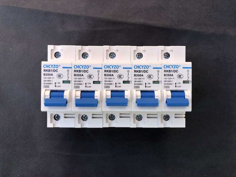 Вимикач Автомат постійного струму 200А 12-125V RKB1 DC