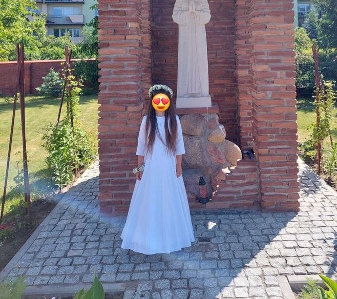 Sukienka komunijna 140cm / 10 lat
