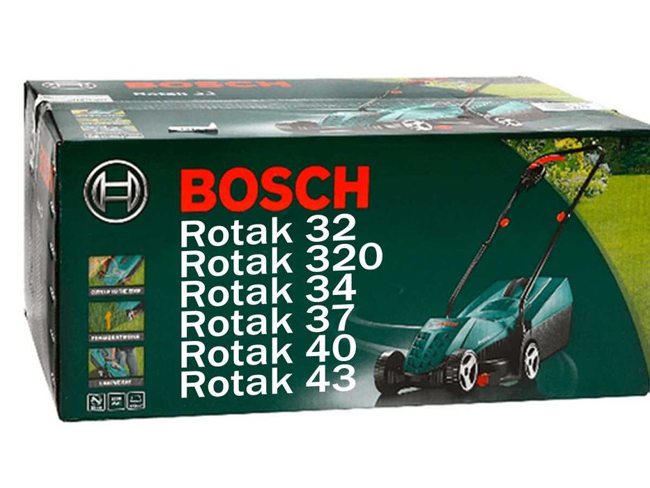 Запчасти Bosch Rotak газонокосилка Rotak 32, Rotak 320, Rotak 34