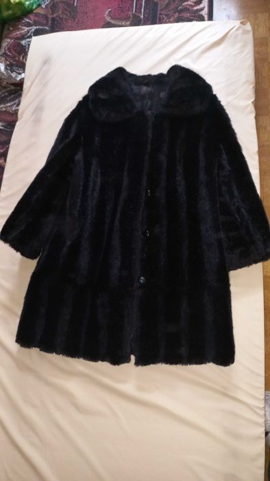 Futro czarne kozuch