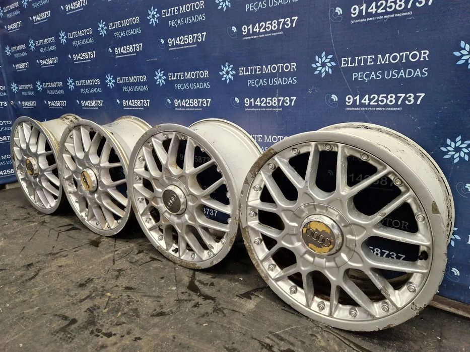 Jantes usadas 18 BBS RS2 RS795 5X112 BI PARTIDAS AUDI A4 B6