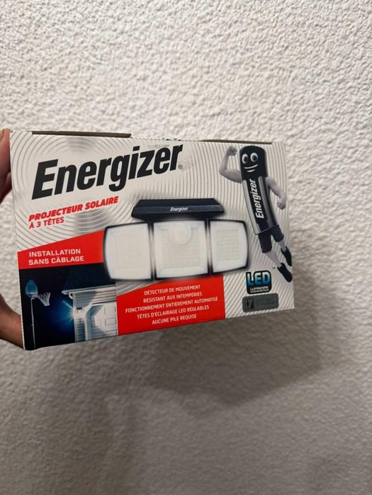 Led para extrior com 3 leds reguláveis