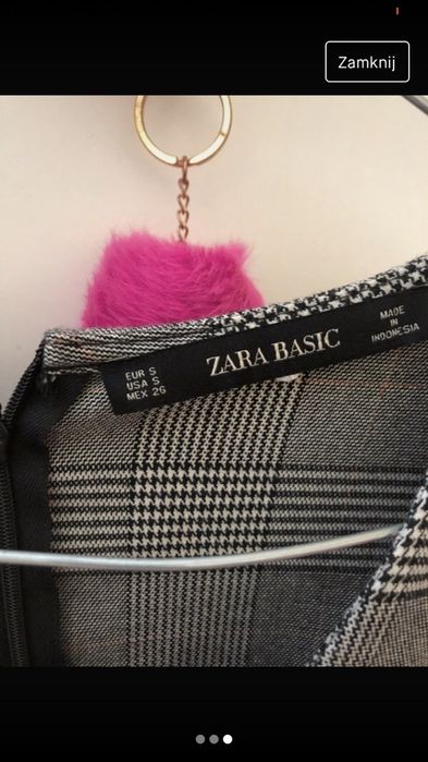 Sukienka zara rozmiar s