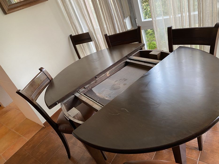 Mesa jantar com cadeiras