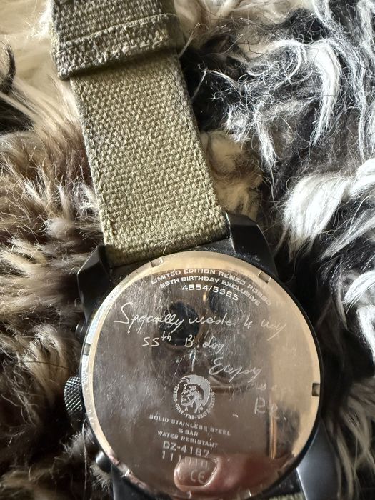 Relógio Diesel comemorativo dos 55 anos