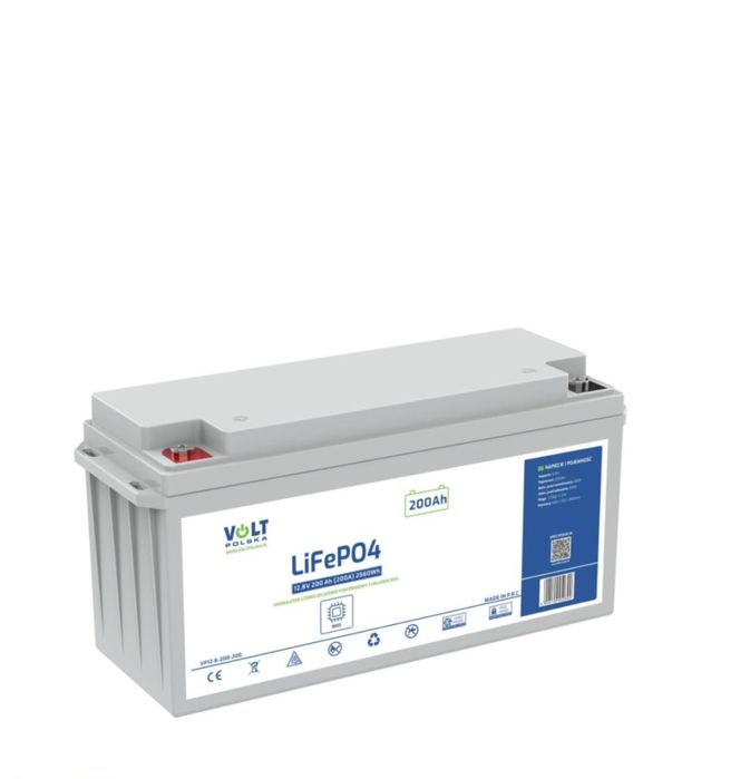 Акумулятор Volt Polska LiFePO4 12V 200 Ah BMS