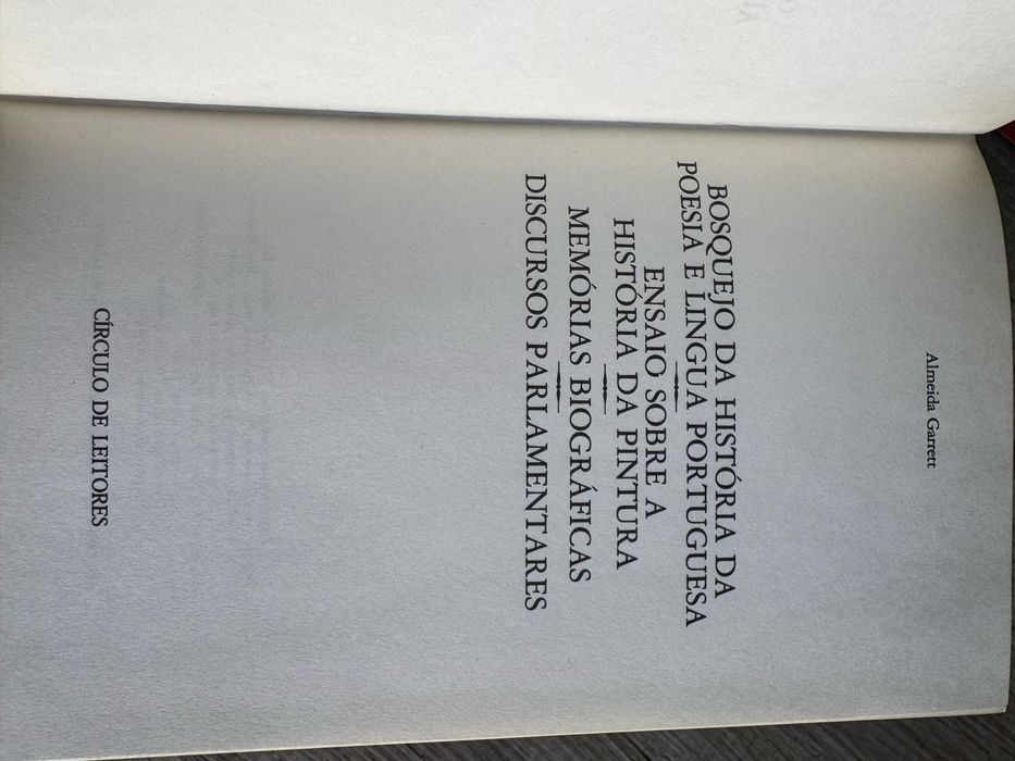 Almeida Garret - Obras completas, Círculo Leitores