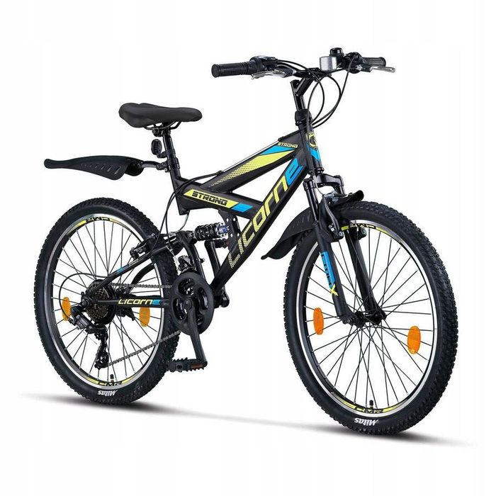 Niemiecki rower górski MTB STRONG 24 FULL 21 bieg SHIMANO