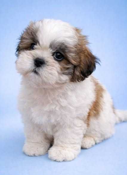 shih tzu piesek piękny i zdrowy