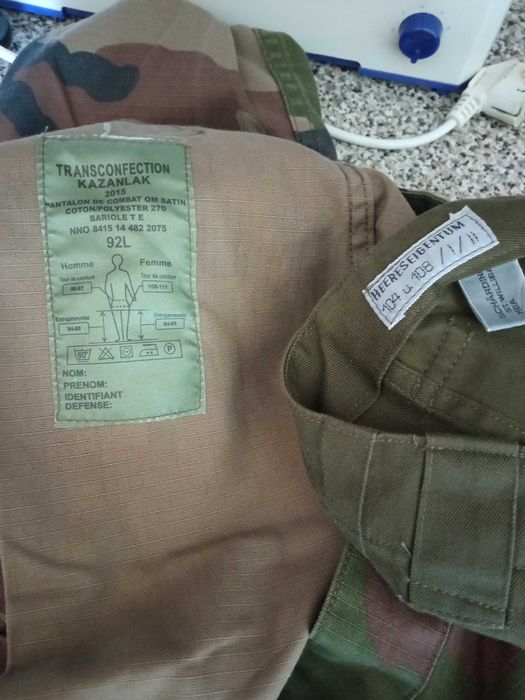 Calças para caça e airsoft militares do Exército Francês e Austríaco