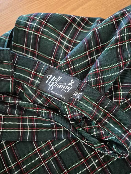 Saia xadrez Hell Bunny