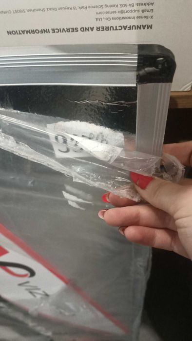 Tablica magnetyczna / rama / suchościeralna / W90xH60CM !9373!