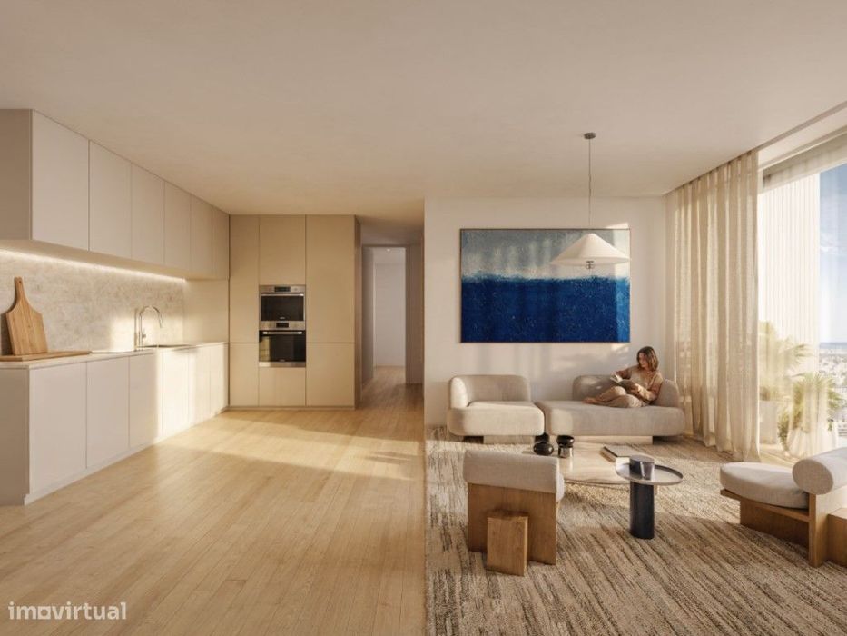 Apartamento T1+1 no Boavista Tower, Porto