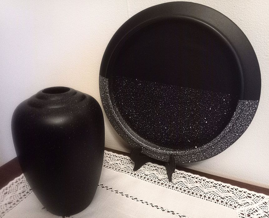 Decoração -  Jarra e Prato