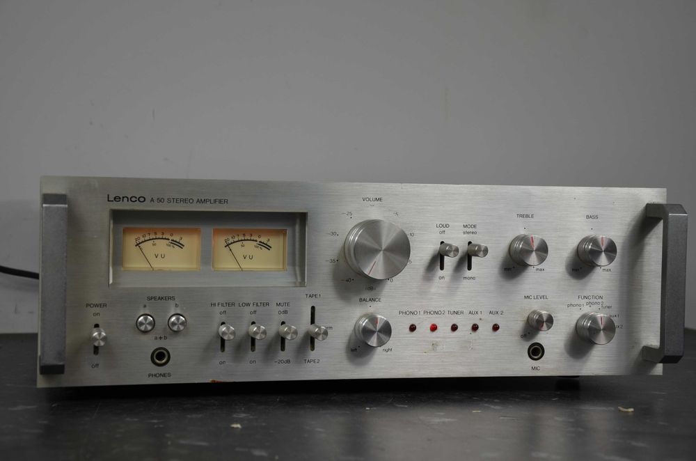 LENCO A-50 Wzmacniacz vintage okazja