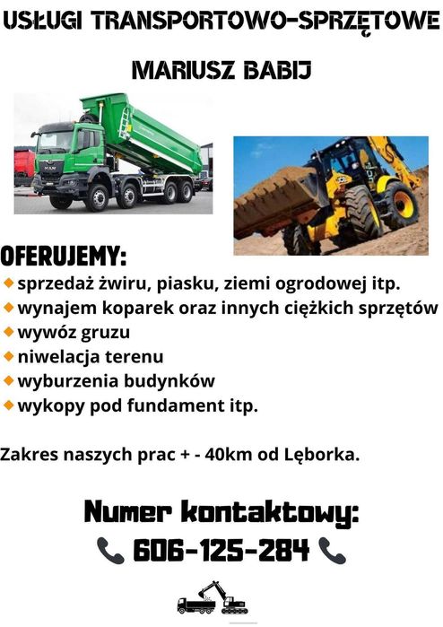 piasek zasypowy ziemia ogrodowa