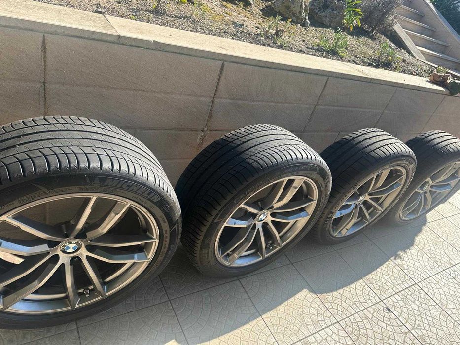 4 Jantes /Pneus BMW originais