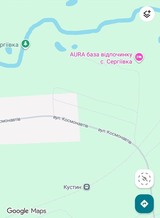 Продам земельну ділянку в селі Сергіївка, Решуцьк.  Ліс, озеро, річка