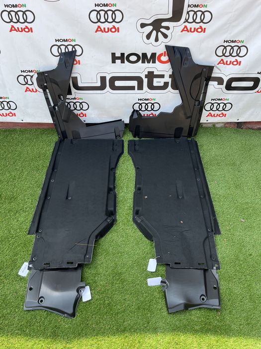 Захист днища Audi A4 B9 защита порогів Ауді А4 б9 8W0