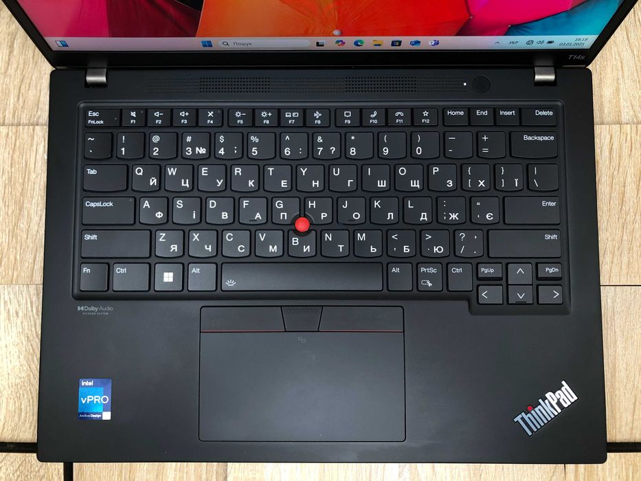 №4781 Ноутбук Lenovo ThinkPad T14s  14" FHD IPS/i5-1345U/16Gb/SSD256
