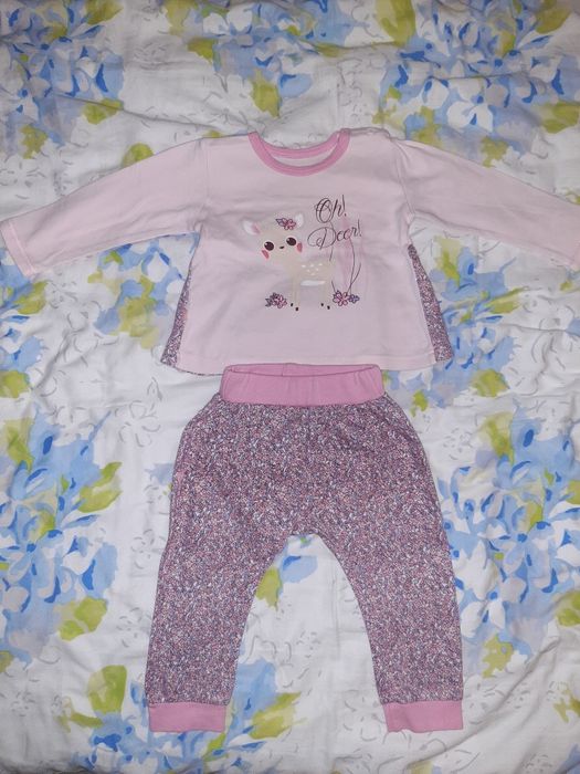 Dres/komplet dwuczesciowy ewa klucze r.86 dla dziewczynki