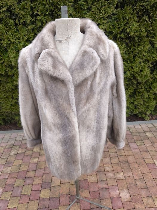 Futerko z norki popielatej