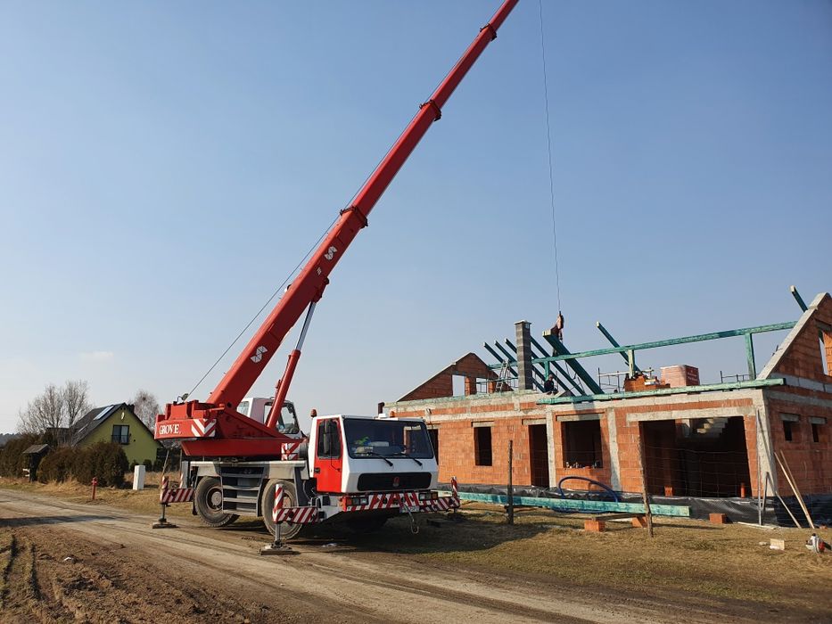 Dźwig Zwyżka usługi wynajem