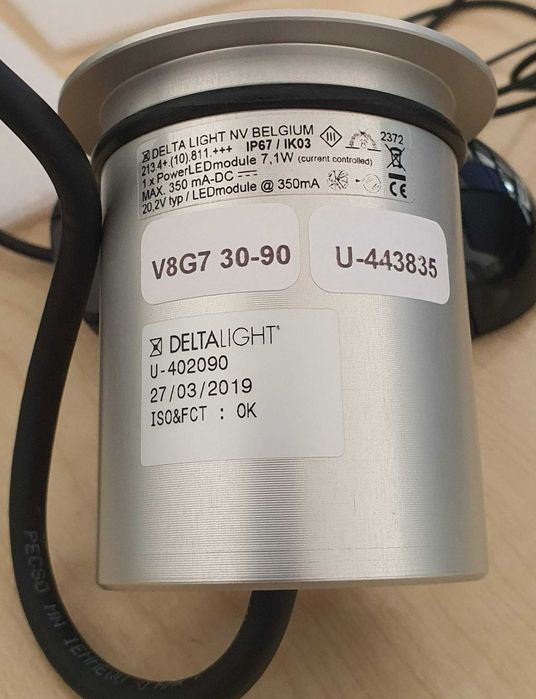 Delta Light LOGIC 60 R MOON Spot embutido