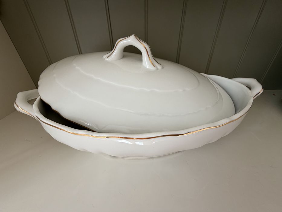 Terrina de porcelana de Coimbra – Portugal
