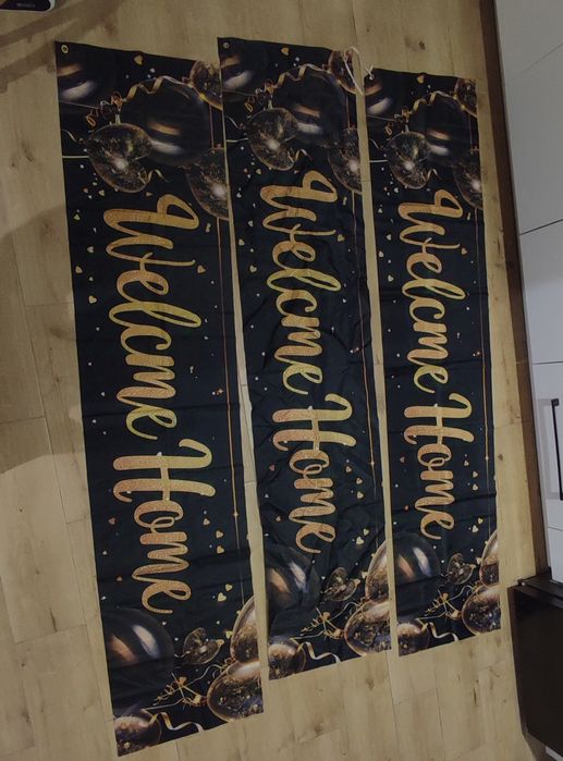 Banery na powitanie welcome home