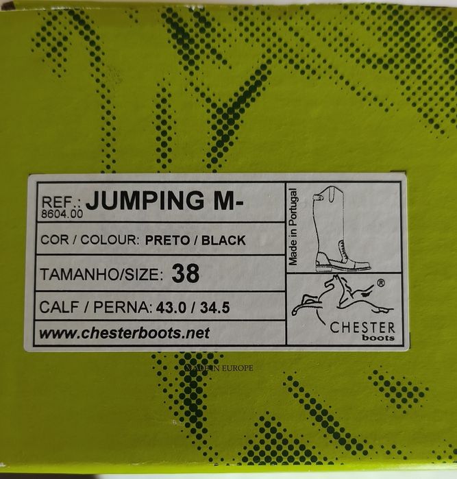 Botas equitação Chester tam38