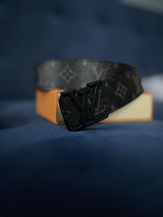 Louis Vuitton pasek czarny 120cm nowy