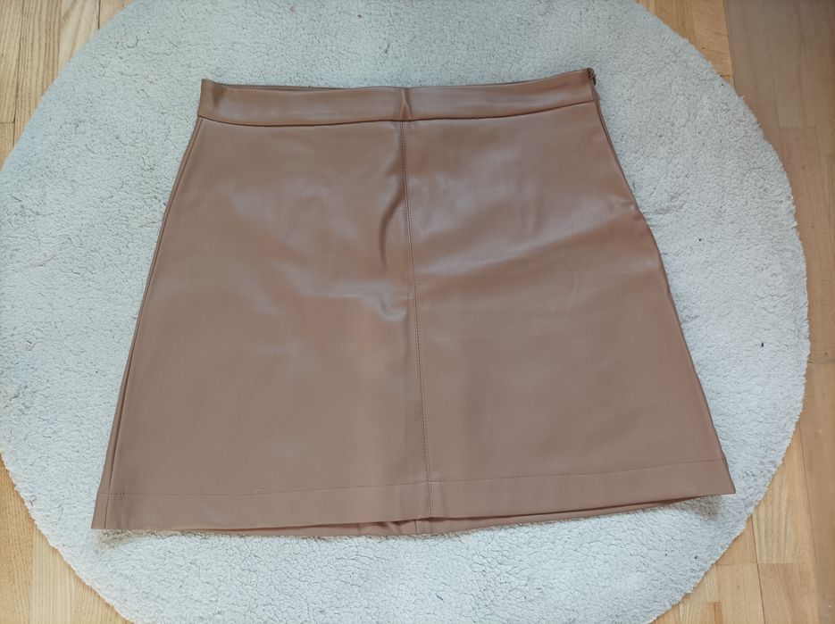 Beżowa spódniczka mini rozm. XL