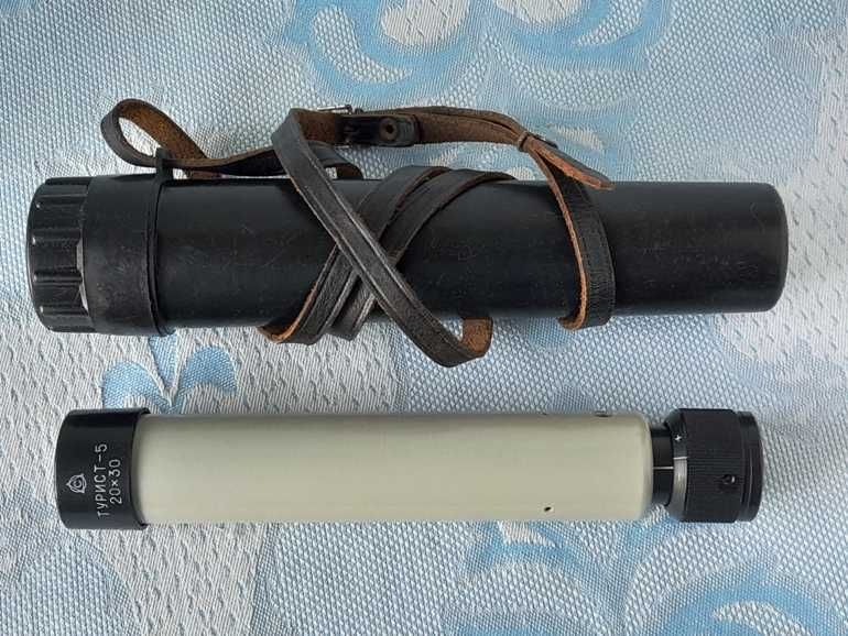 Подзорная підзорна зрительная зорова труба Турист 5  20х30 Как новая