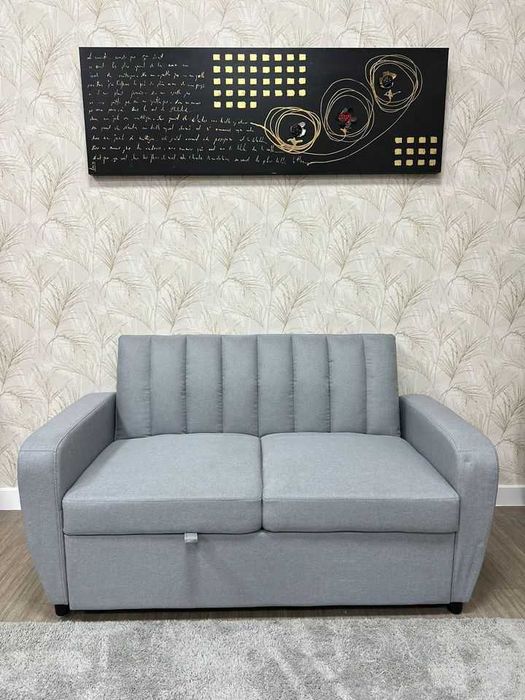 Sofá cama cinza novo! entrega gratis