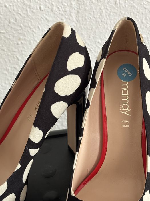 ZJAWISKOWE Szpilki na platformie peep toe NOWE Yamamay 39